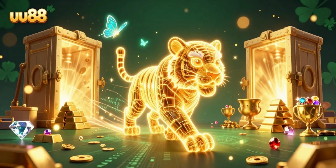 Experience thrilling casino fun at uu88, where golden treasures and a vibrant atmosphere thrive.