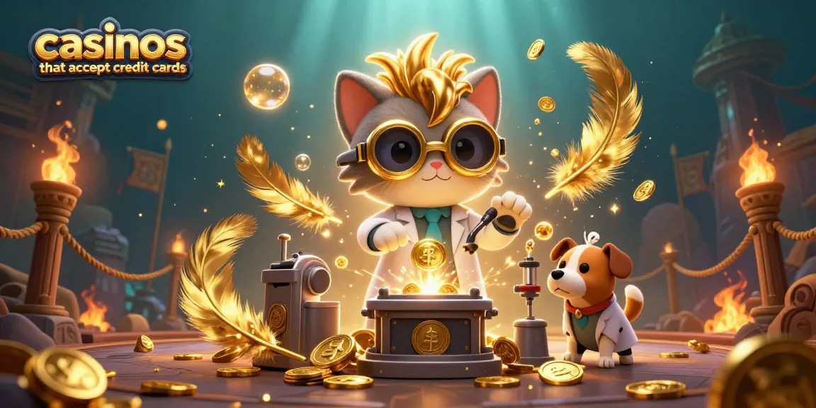 Engage in thrilling gameplay at casinos that accept credit cards with action-packed gaming elements.
