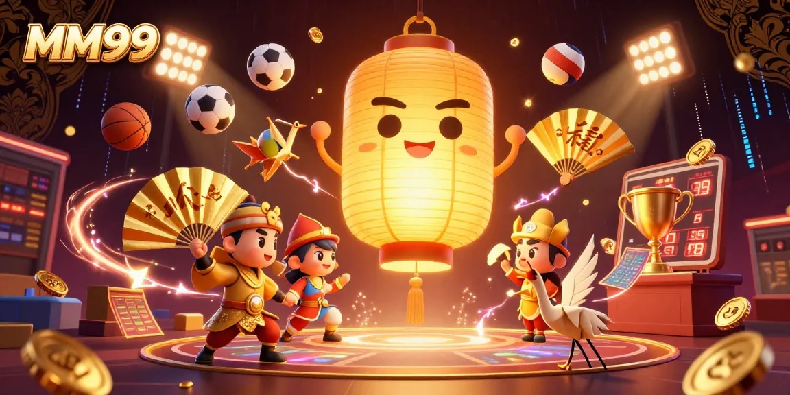 Engage with MM99's vibrant 3D spirit and warriors at a dynamic online casino.
