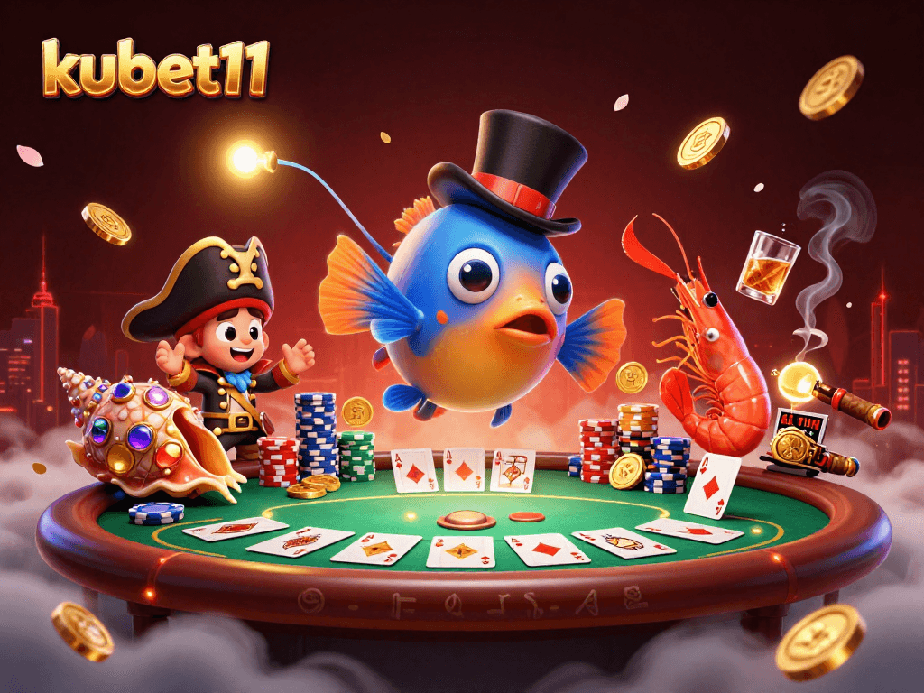 Experience thrilling wins at kubet11 with a vibrant casino scene featuring dynamic characters.