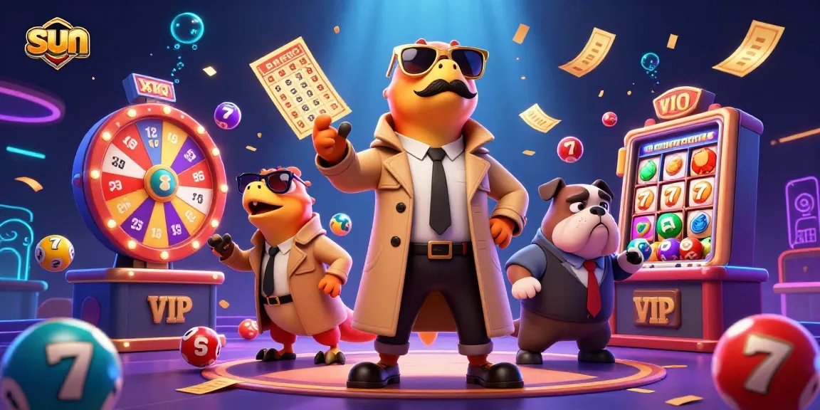 Spin into excitement at the sun-themed casino with three raptors in disguise at the VIP lounge.