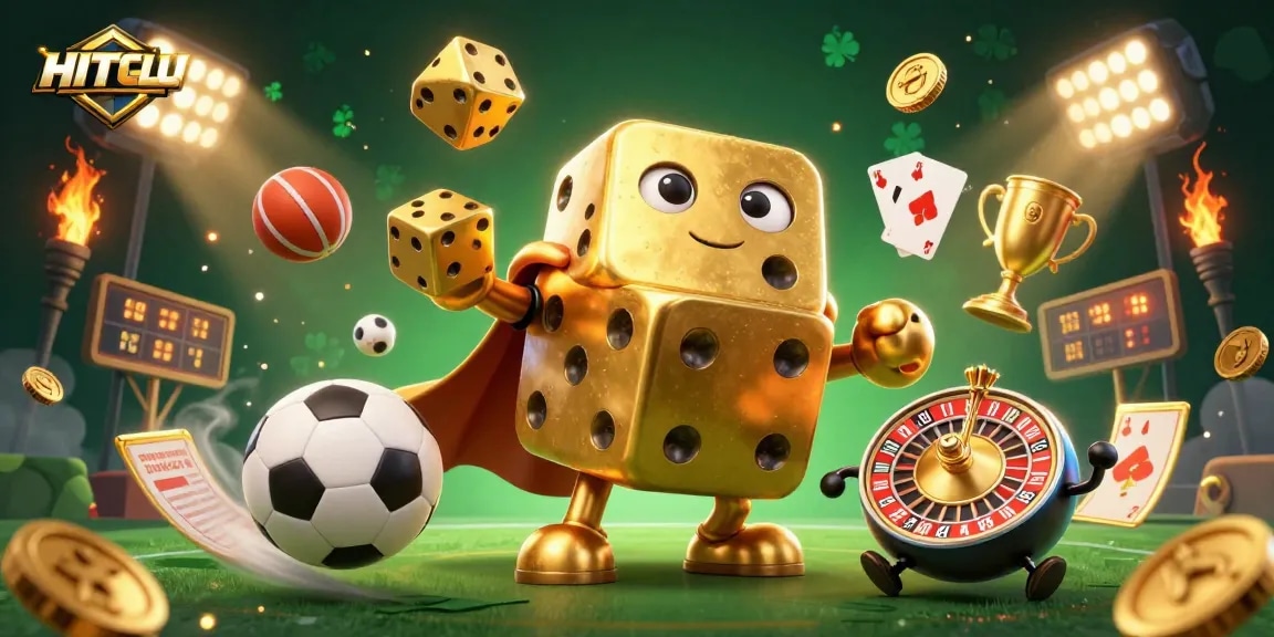 Experience the thrilling excitement at HITCLUB with dynamic games, golden dice, and casino action!