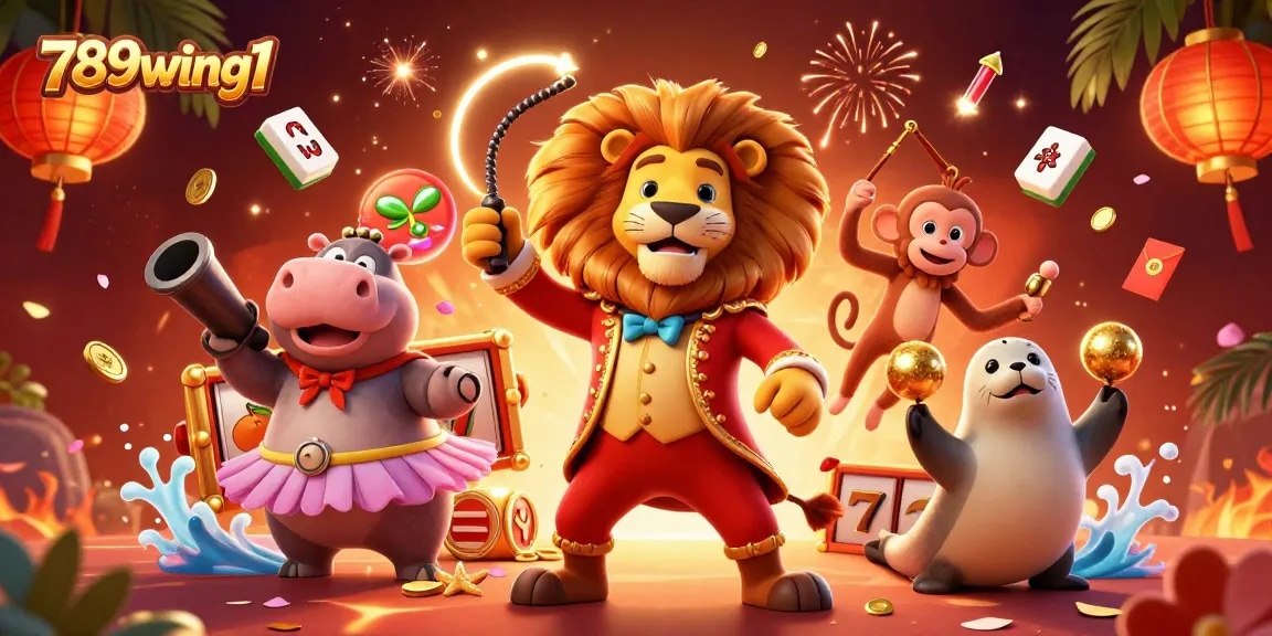 Experience thrilling wins at 789wing1 with vivid casino animals bursting with energy.