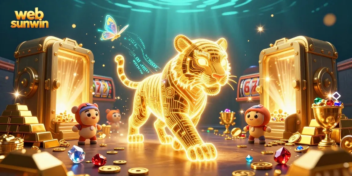 Engage with thrilling gaming experiences at web sunwin, featuring vibrant 3D casino elements.