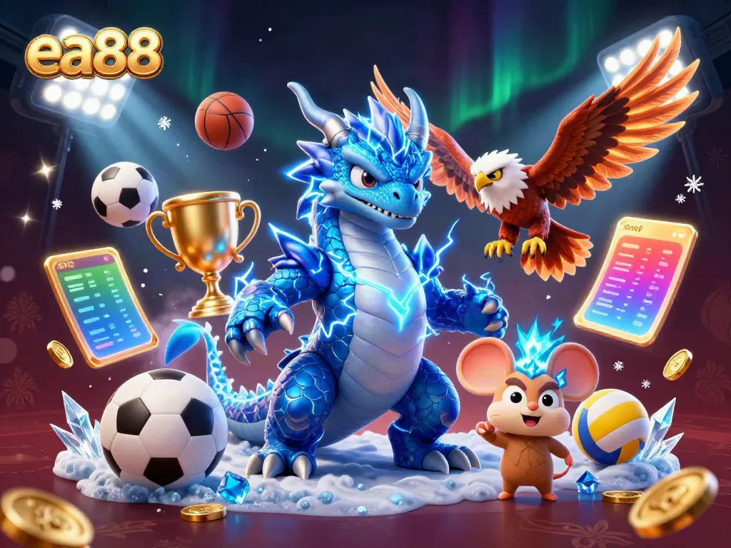 Experience thrilling sports betting with ea88, infused with dynamic characters and action-packed elements.