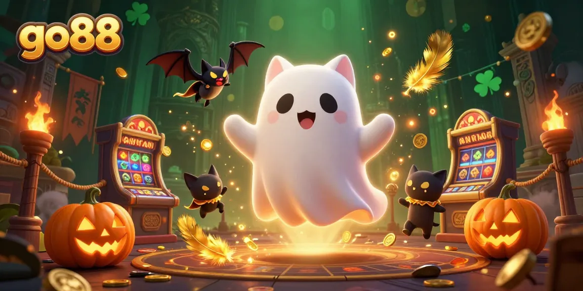Enjoy the spooky fun at go88 with ghostly themes and vibrant casino elements.