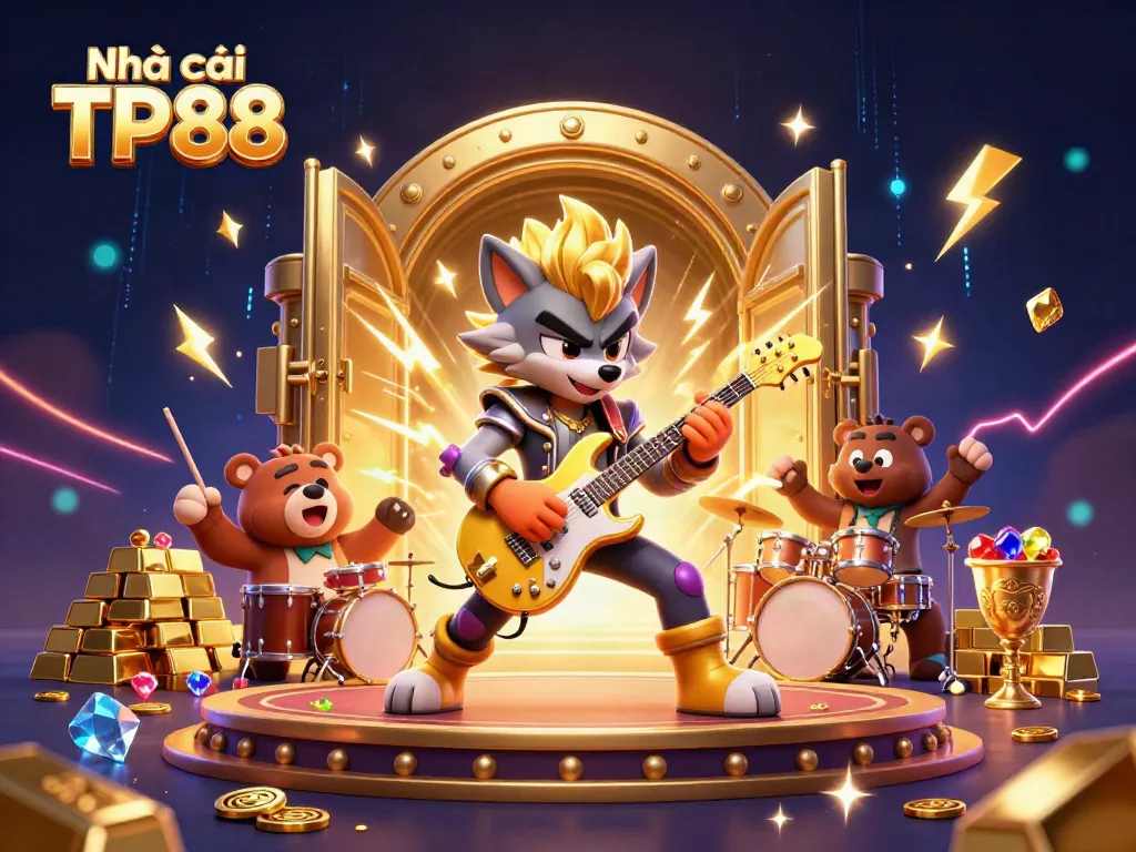 Engage in thrilling gameplay at Nhà cái TP88 with a vibrant casino atmosphere filled with treasures and excitement.