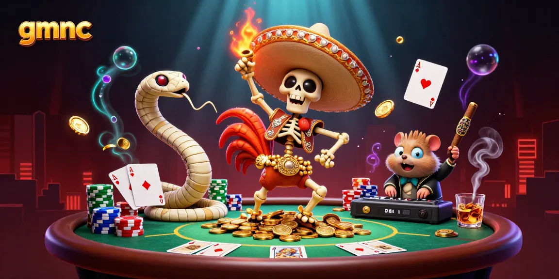 Experience gmnc's vibrant casino action with skeleton mariachi and dynamic gaming elements.