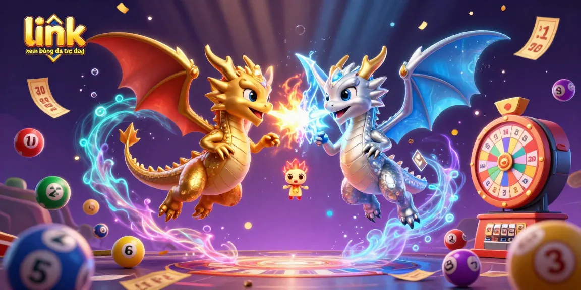 Experience high-definition link xem bóng đá trực tiếp with dynamic dragons, lottery elements, and vibrant visuals.