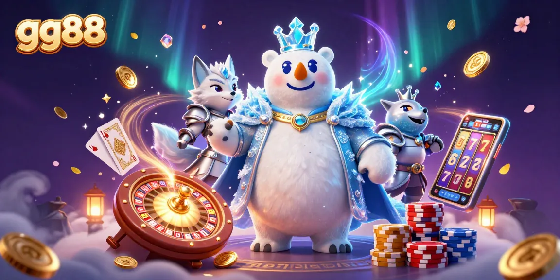 Experience thrilling gameplay with gg88, featuring captivating characters and vibrant casino elements.