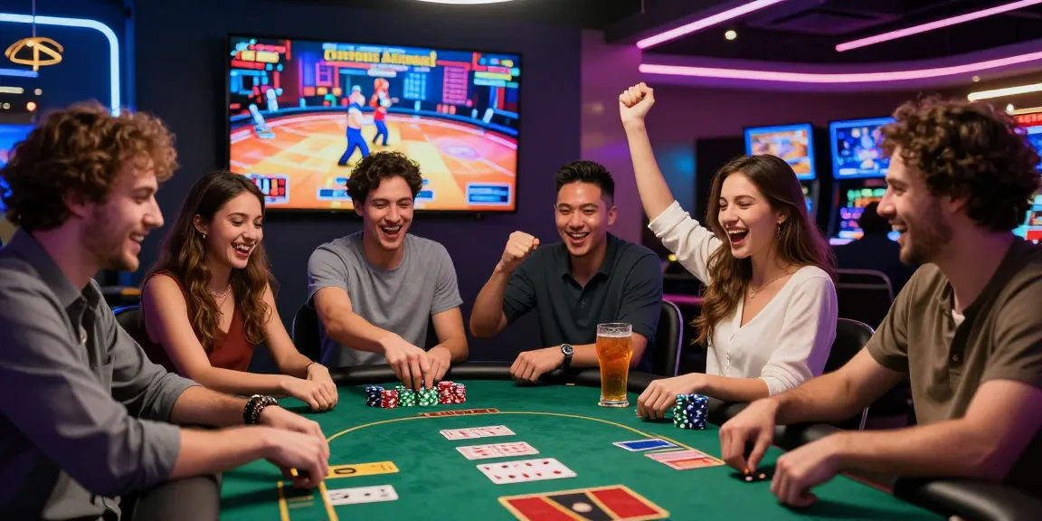 Exciting gaming scene at a European casino for UK players, showcasing vibrant atmosphere and engaging gameplay at https://equipproject.eu.