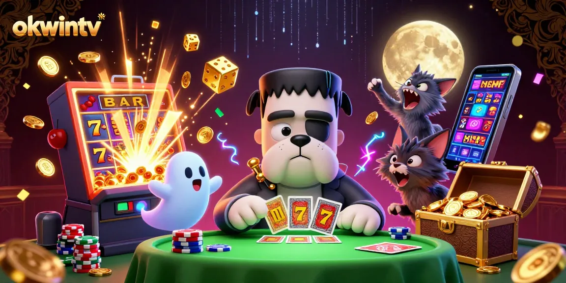 Play fun casino games and win with okwintv at an exciting online gaming table.
