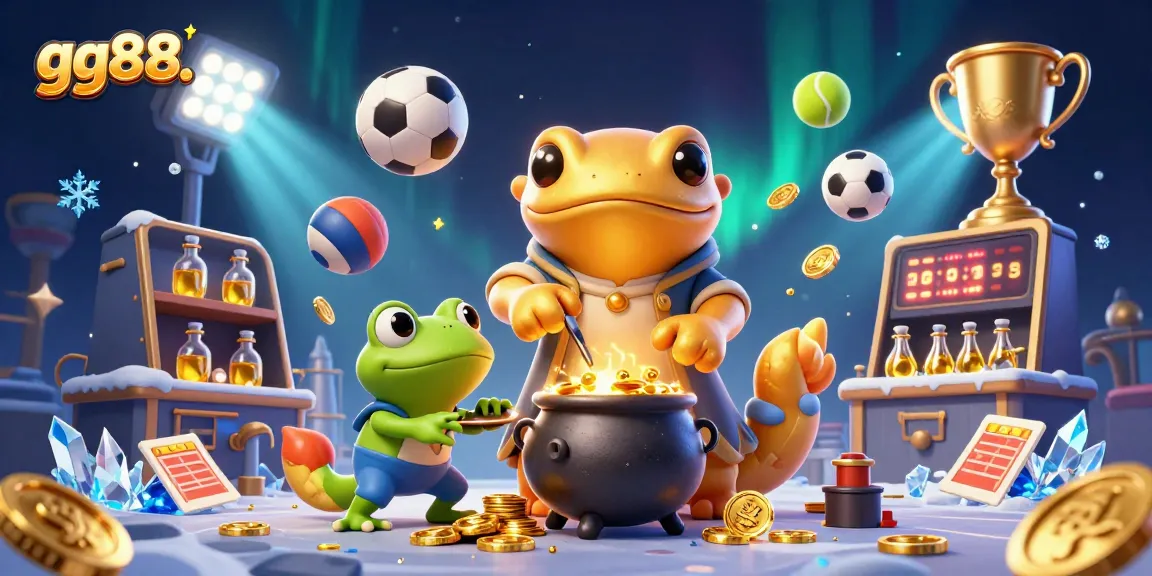 Experience thrilling casino magic with gg88., featuring stunning alchemist characters and sports elements!