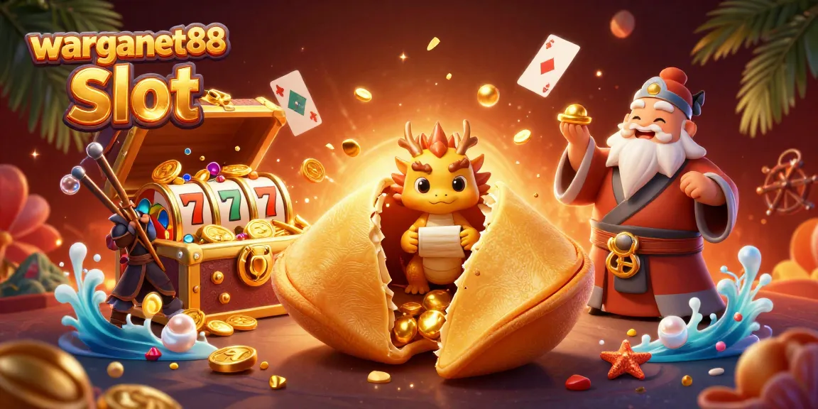 Engage with warganet88 slot in an enchanting scene featuring a wise dragon and treasure-filled wonders.