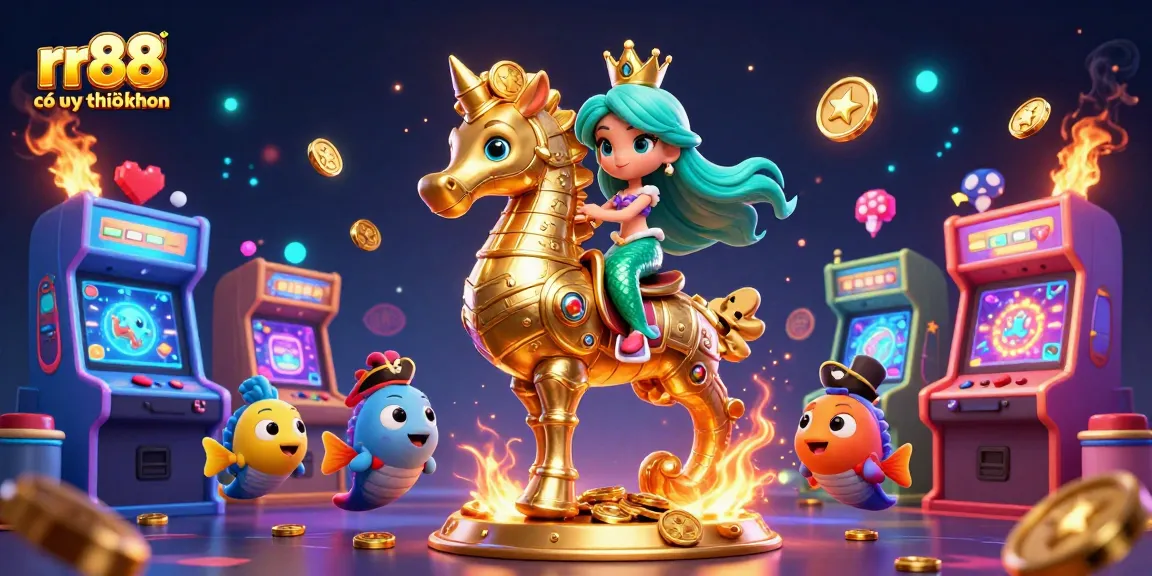 Engage with the vibrant casino world and discover if rr88 có uy tín không in this colorful adventure illustration.