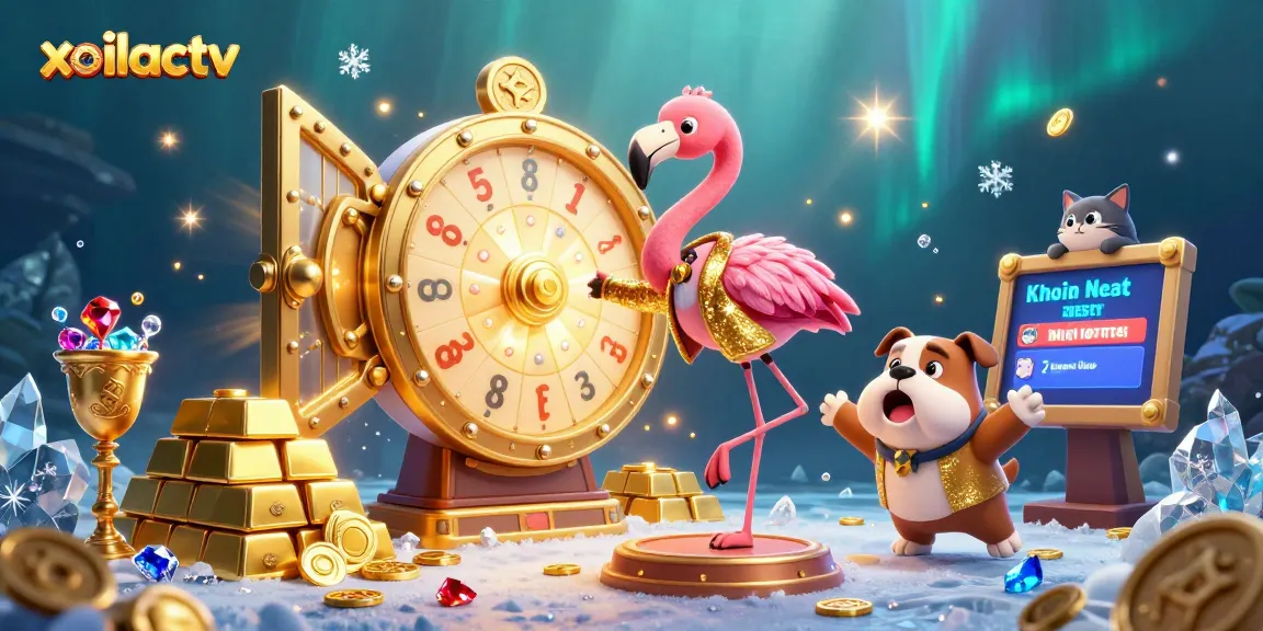 Experience thrilling gameplay with xoilactv's vibrant online gambling scene featuring characters and prizes.